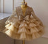 Mikaela Dress Home Little Palace Store 80CM(6M-12M) Champagne style B